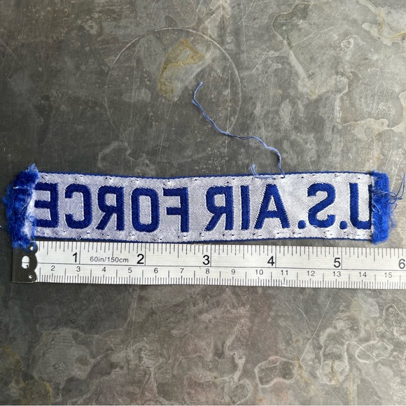 U.S. AIR FORCE blue tape patch - Picture 10 of 10